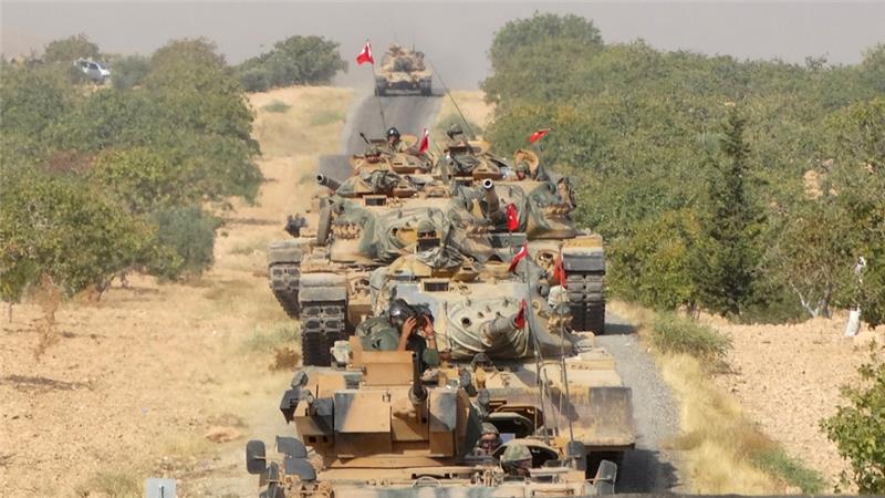 Turkey targets Kurdish forces south of Syria’s Jarablus