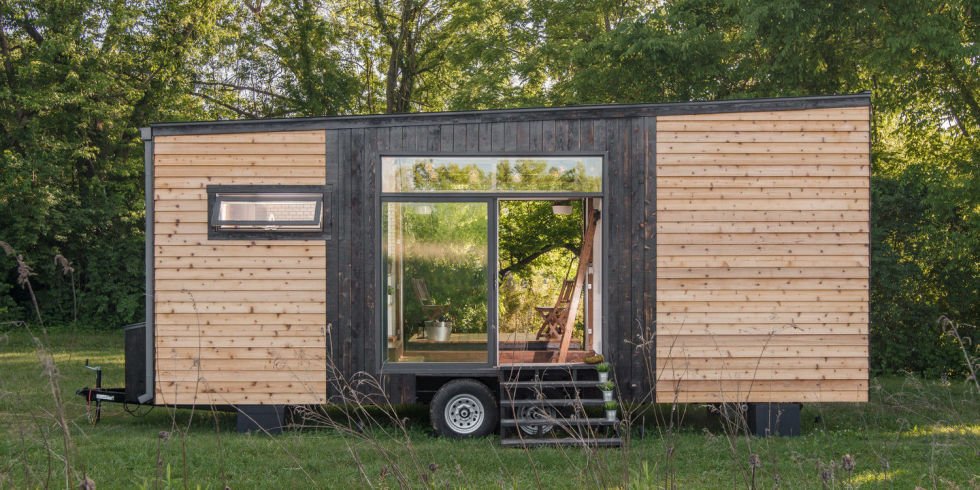 This Tiny Home’s Pop-Out Porch Is Seriously Genius