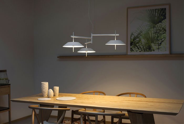 Innovative Materials and Refined Silhouette at Mayfair Lamp by VIBIA