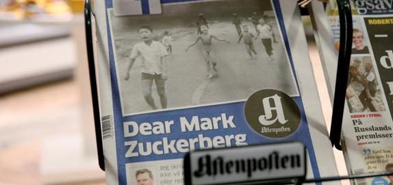 Norway Prime Minister joins ‘napalm girl’ protest against Facebook