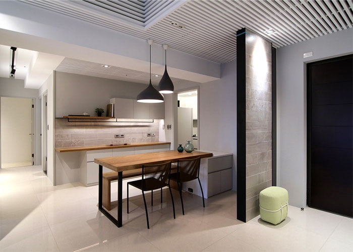 Urban Apartment in Taichung by Mole Design