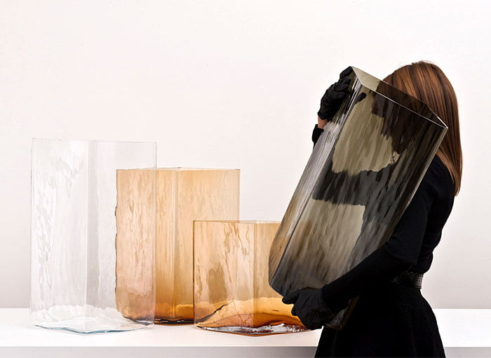 Giant Versions of Ruutu Vases by Bouroullec Brothers