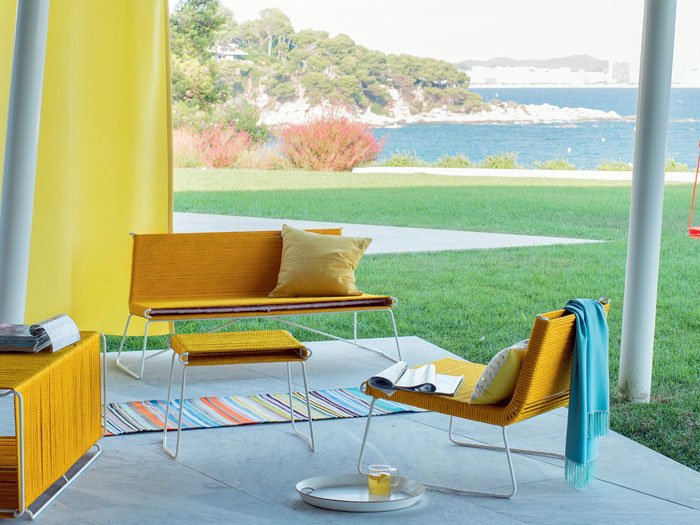 Sunny Yellow Outdoor Furniture Collection