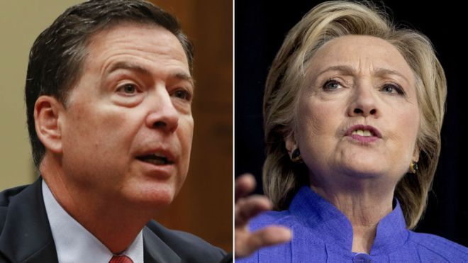 US election 2016: Clinton camp blasts FBI ‘double standards’