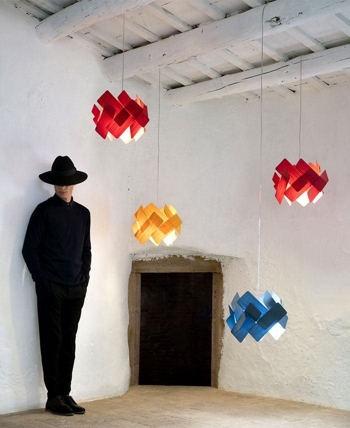 LZF’s Handmade Wood Lamps in Set of Creative Images