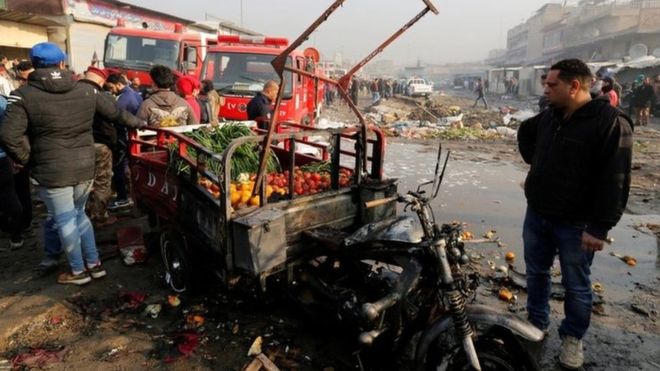 IS conflict: Iraq car bomb kills 11 in Baghdad