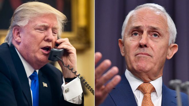 US-Australia refugee deal: Trump in ‘worst call’ with Turnbull