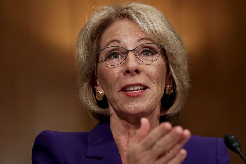 Senate set to consider, vote on Betsy DeVos as education secretary