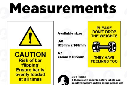 Warning Labels on Gym Equipment: Useful Advice or Unnecessary Fear?